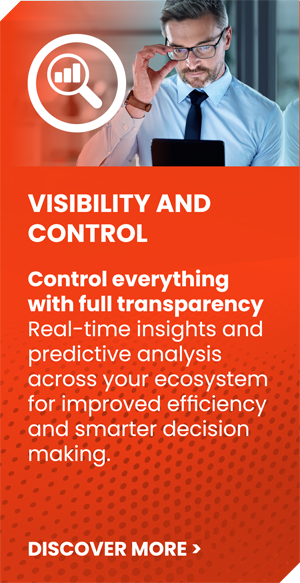 VISIBILITY AND<br />
CONTROL